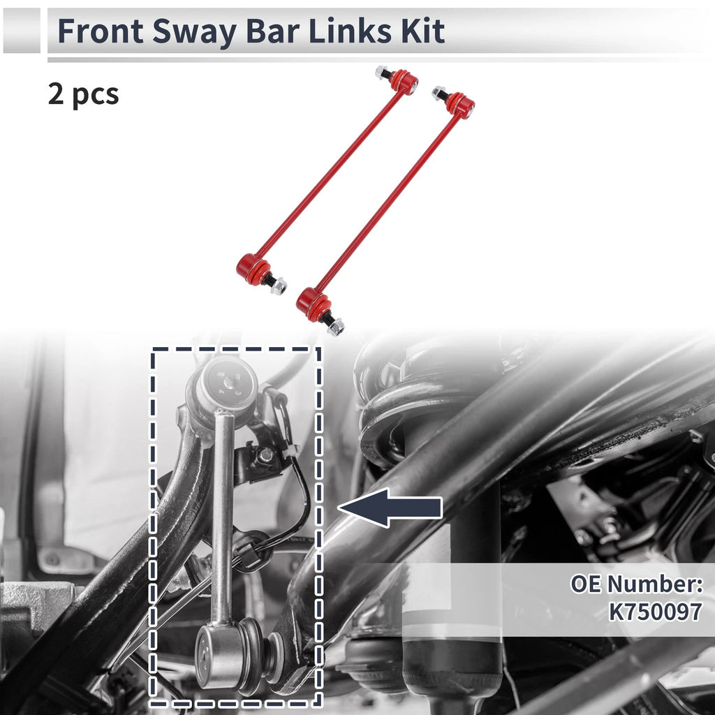 Front Stabilizer Bar Links Replacement for Honda Ridgeline (2006–2014) 2 Pcs