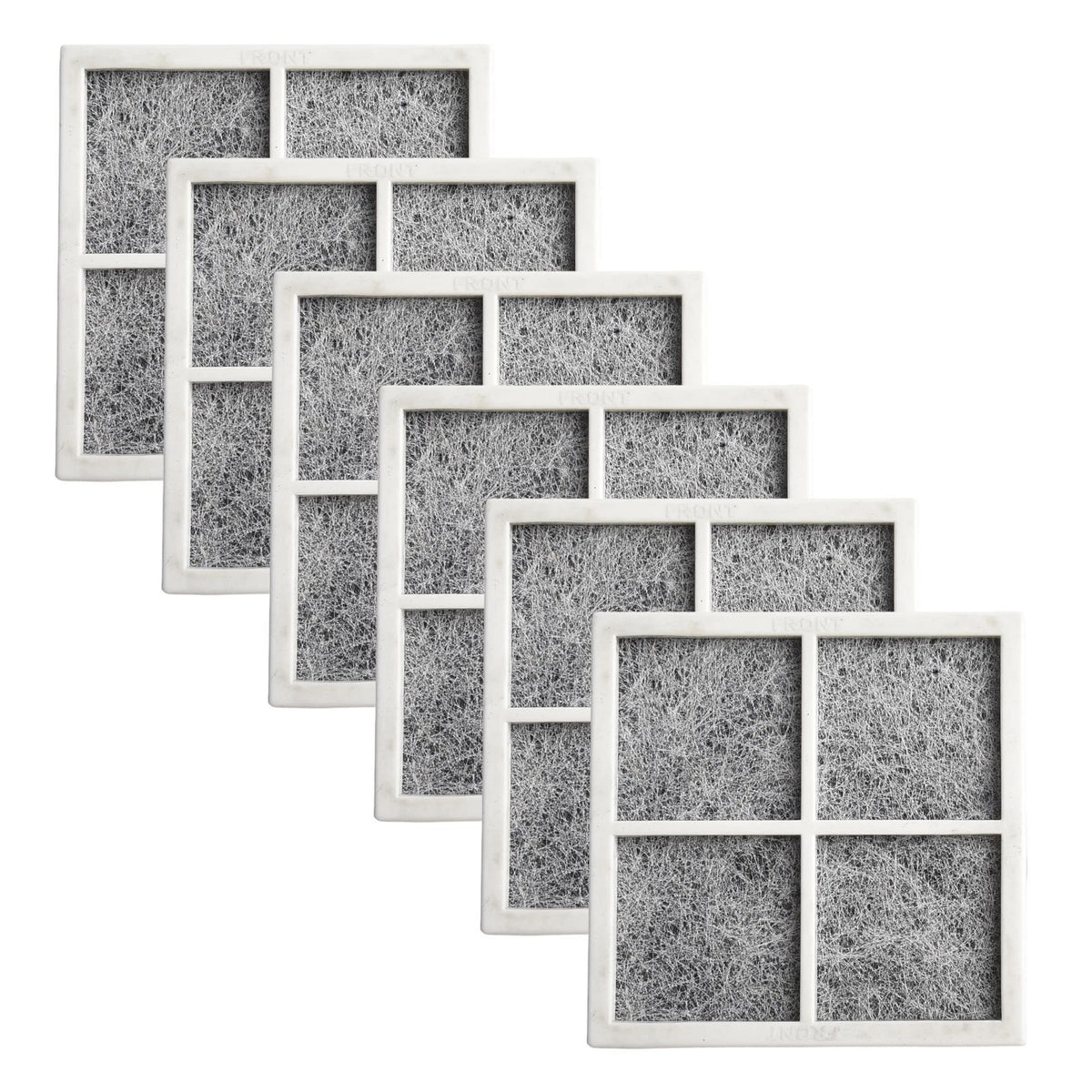 Set of 6 Activated Carbon Air Filters for LT120F, Kenmore 469918