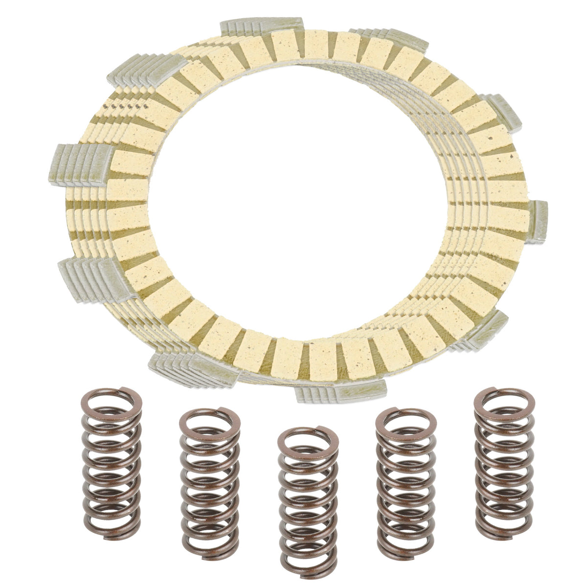 Clutch Friction Plates Replacement Kit for Yamaha IT175 1977–1983 MX125 1976–1980