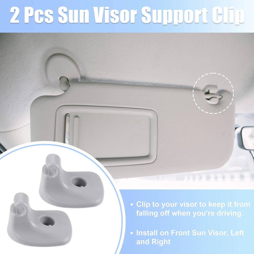 Sun Visor Support Clip Retainer Set for Chrysler 200 and Dodge (2015–2017)