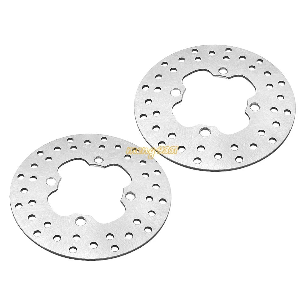 2 Front Brake Disc Rotors for Honda Rancher 420 TRX420FA TRX420FPA (2009–2014)