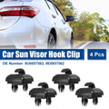 4 Pcs Sun Visor Clip Retainer Replacement for Audi (2005–2015)