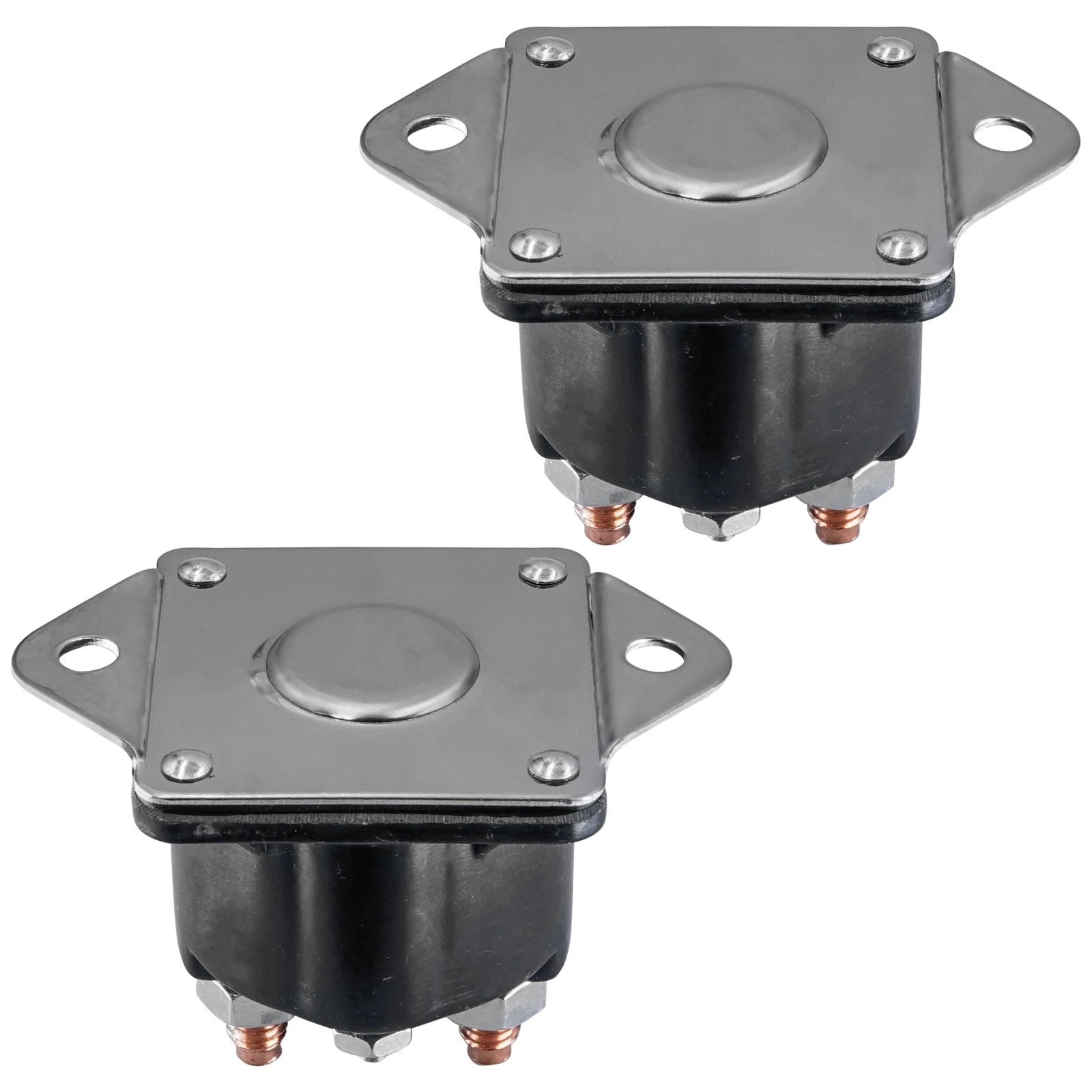2X Starter Solenoid Relay for Mercury Marine 115HP 150HP (89-68258, 89-68258A4)