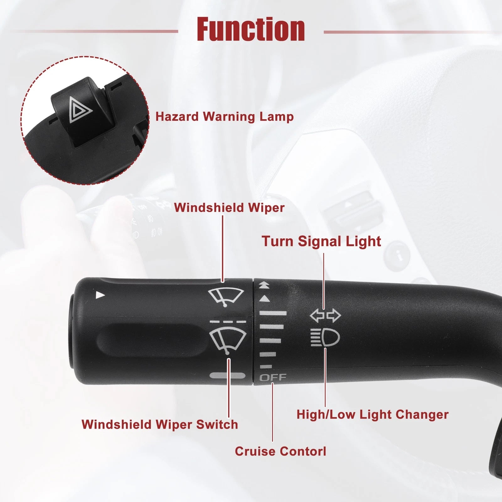 Turn Signal Switch Replacement for Ford F150 (2004–2008)