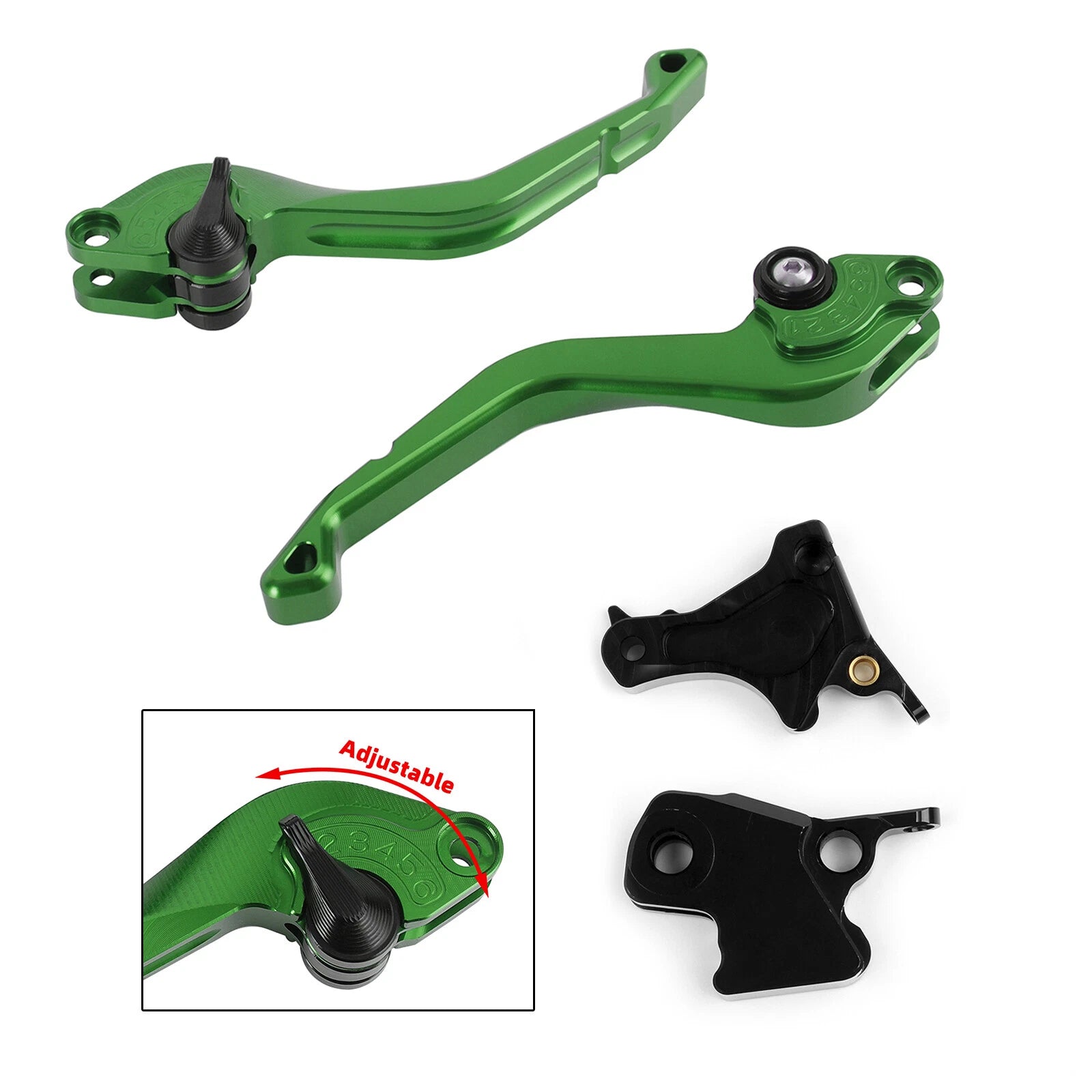 CNC Short Clutch Brake Lever for BMW F650GS F700GS F800S F800ST F800GT (2008–2018)