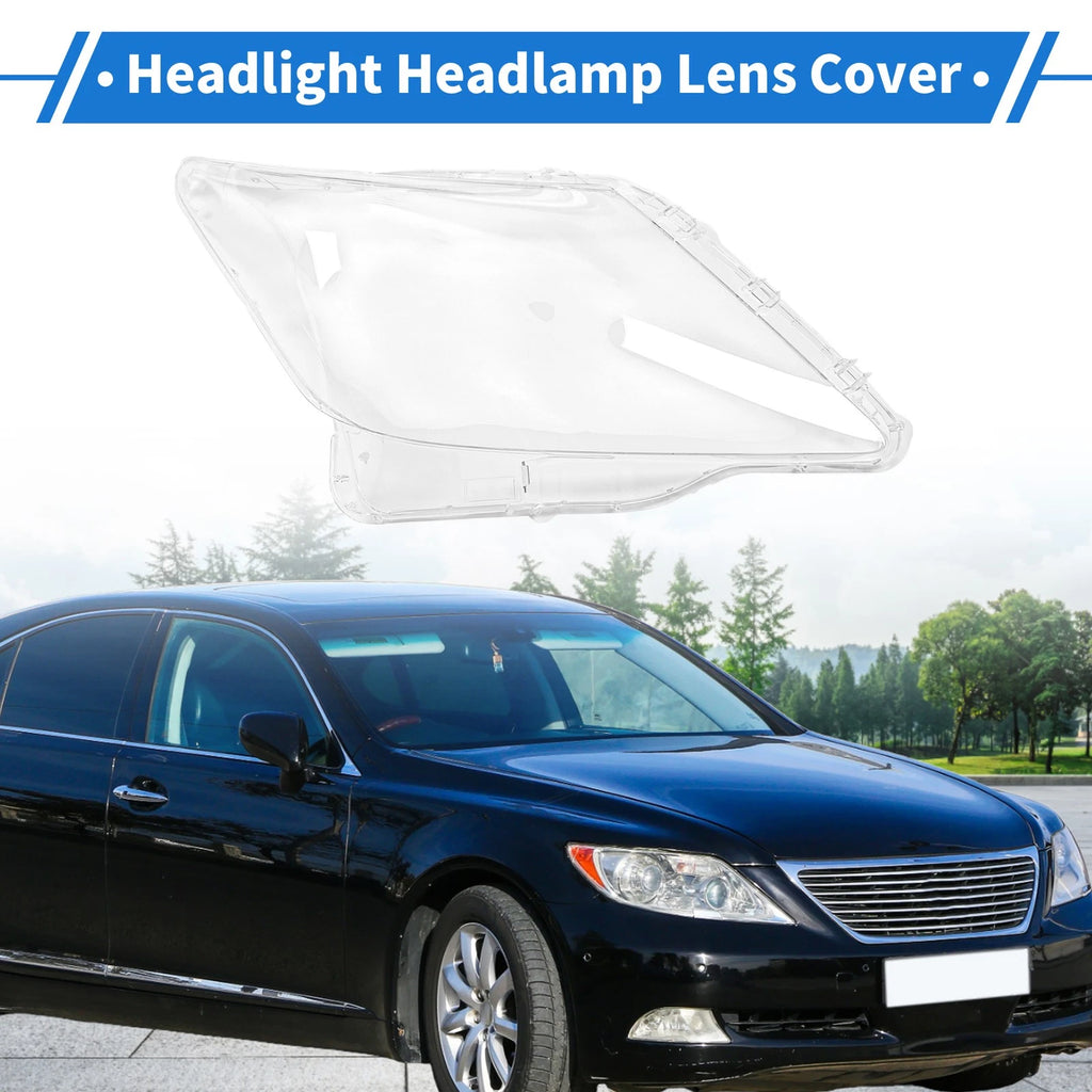 Headlight Lens Cover Front Right Replacement for Lexus LX570 (2007–2012)