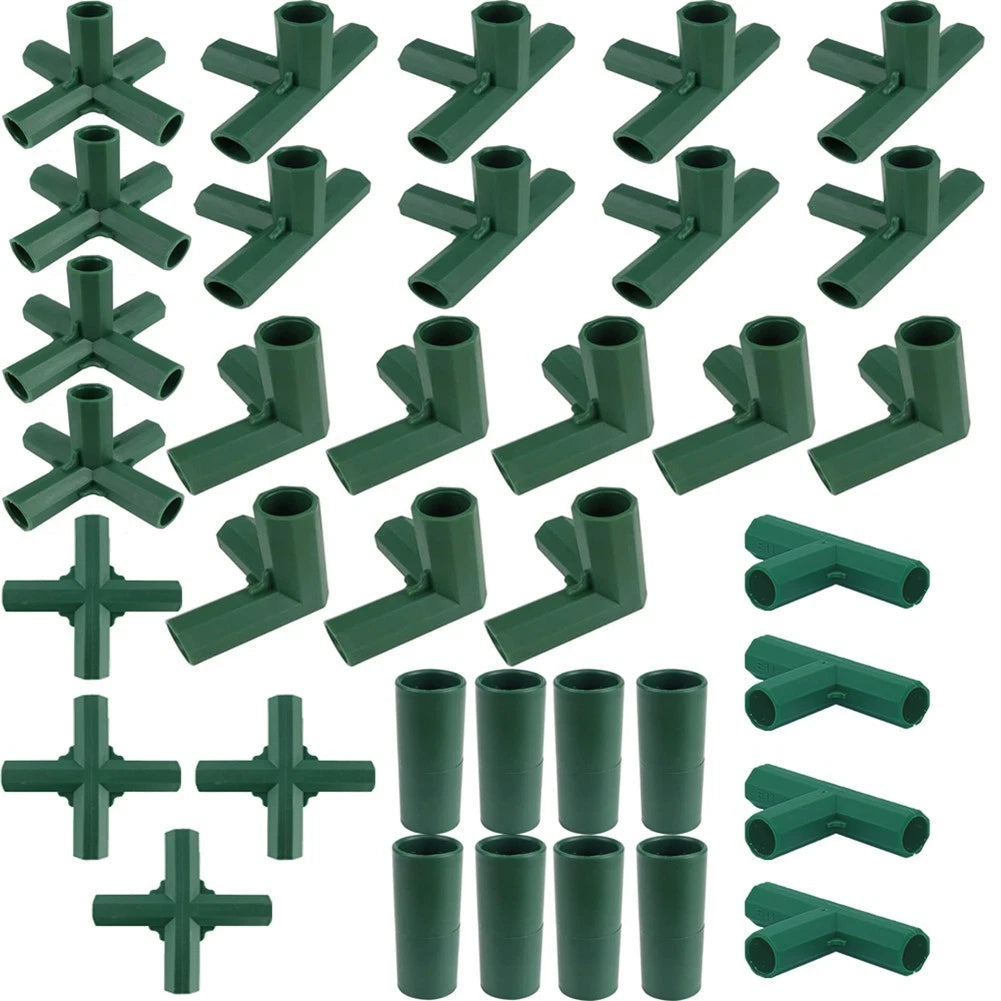 3-Way Garden Frame Connectors for Gardening