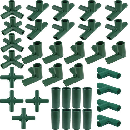 3-Way Garden Frame Connectors for Gardening