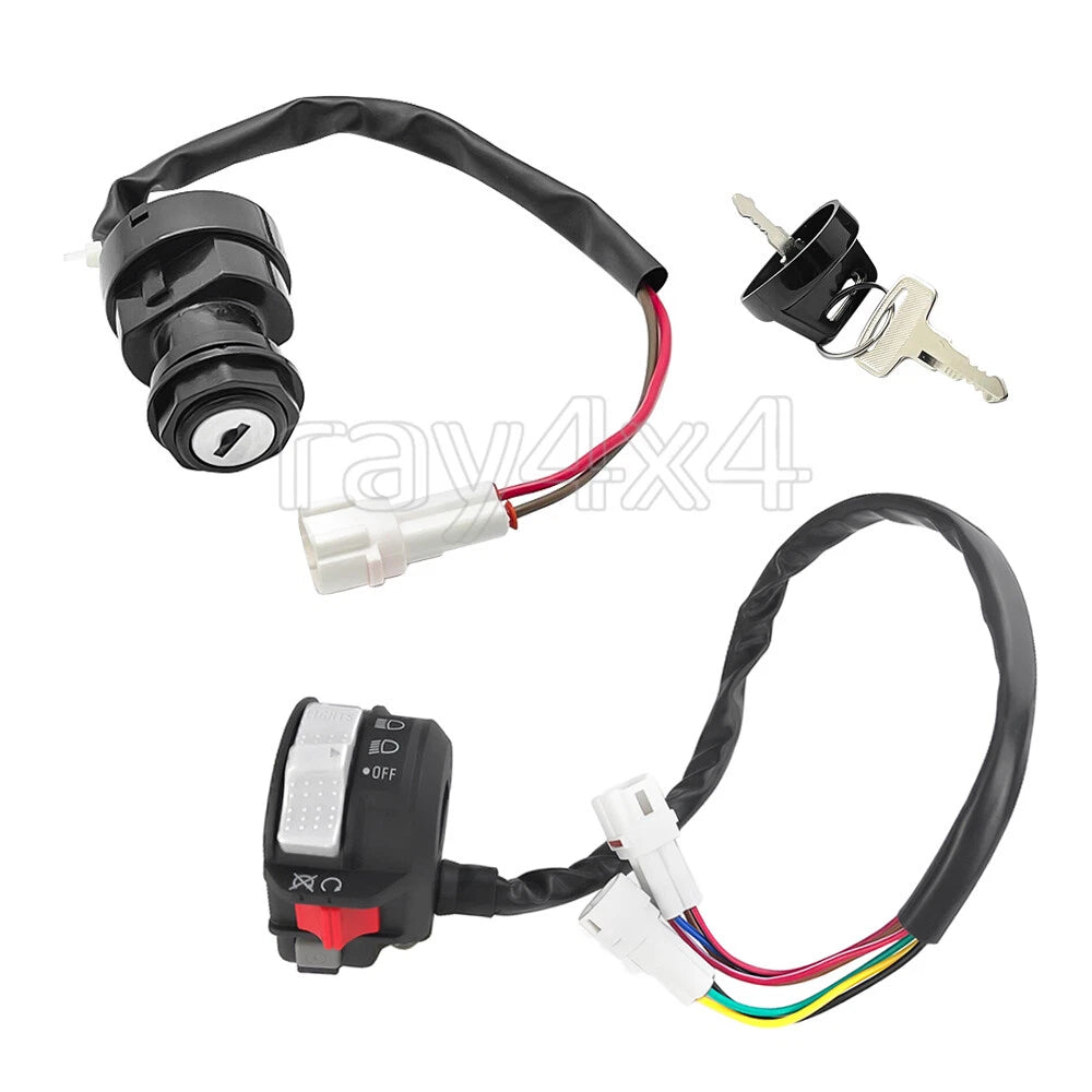 Start Stop Headlight Switch & Ignition Key Switch for Yamaha YFM250X (2000–2006)