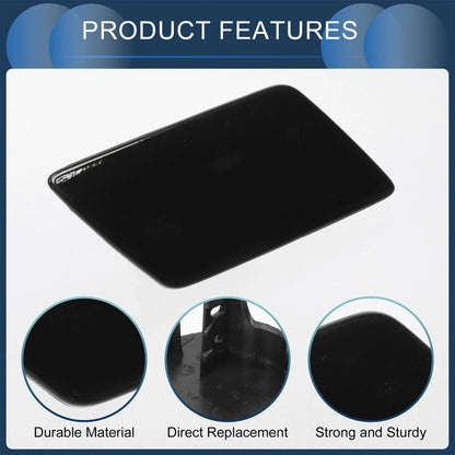 Front Right Washer Nozzle Cover Cap for Audi Q5 S-Line (2018–2020) Black
