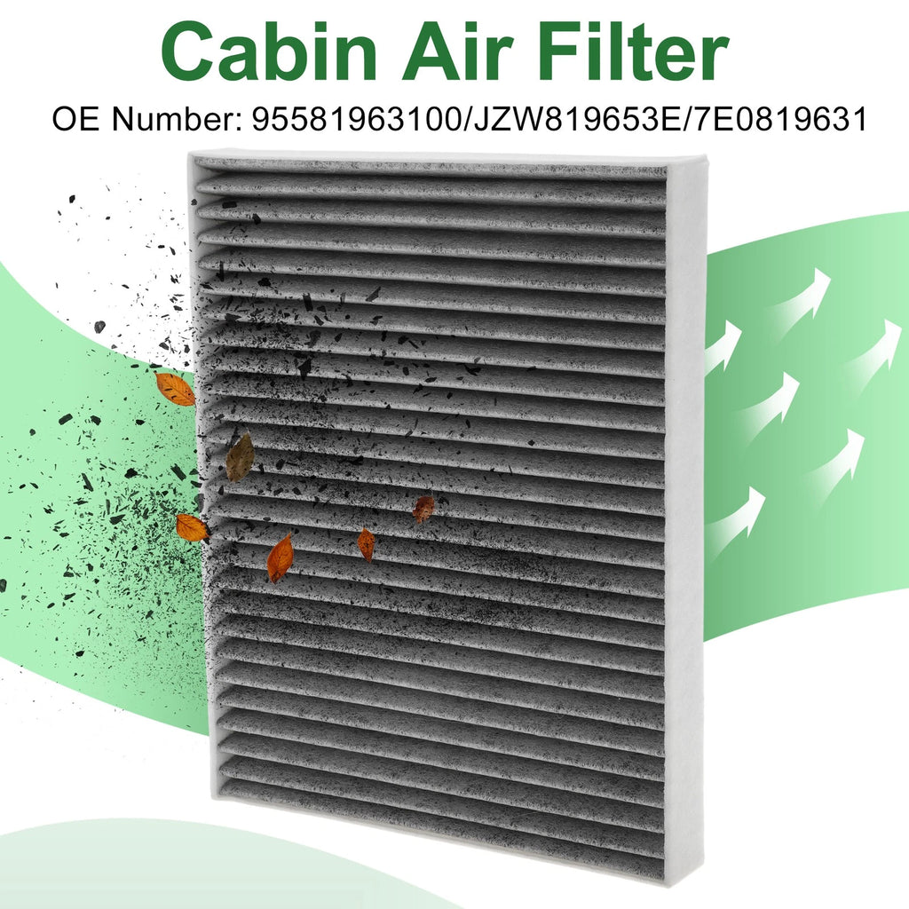 Cabin Air Filter No.95581963100 for Audi Q7 (2009–2012) 1 Pc