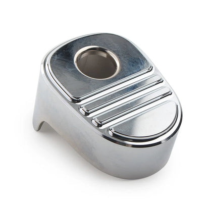 Chrome Tri Line Ignition Switch Cover for Harley Electra Road Glide (2014–2022)