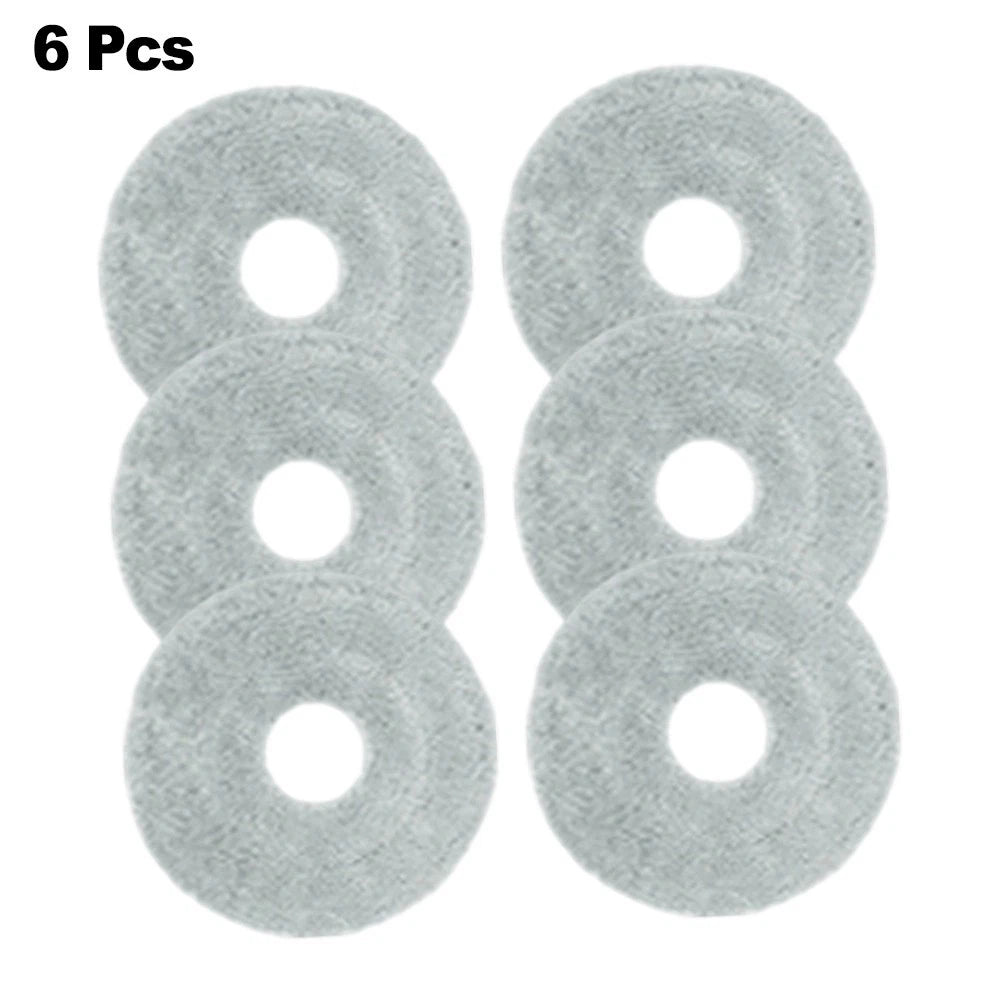 6 Pack Microfiber Mop Cloths for Dreame D30 Ultra Robot