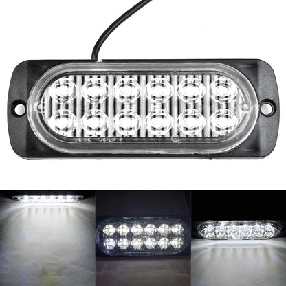 12-LED Safety Light for Car Truck (36W, Dust Proof)
