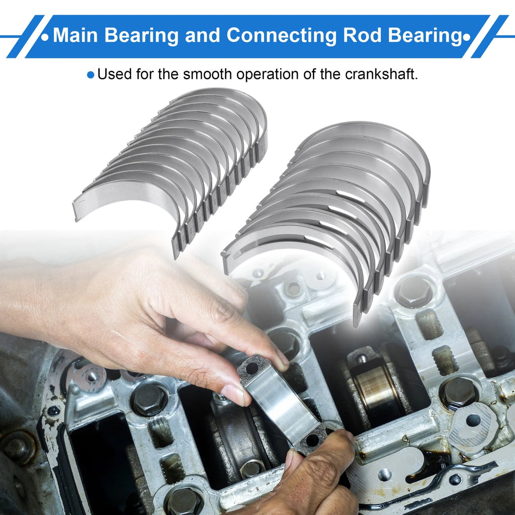 Engine Main and Connecting Rod Bearing Kit Replacement for Audi A4 (2012–2014)
