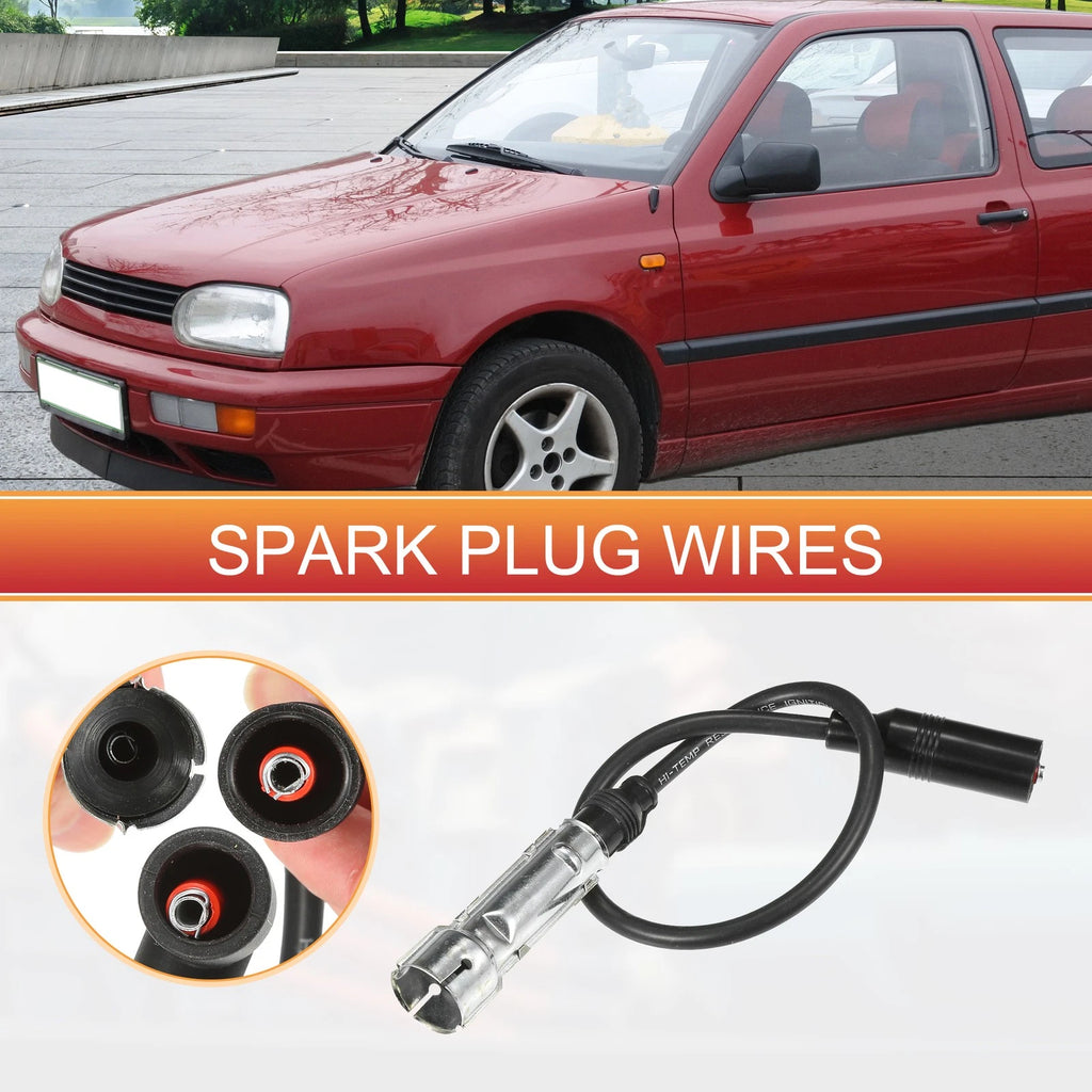 Spark Plug Wire Set for VW Jetta Passat Golf (5 Pack) (2011–2018)