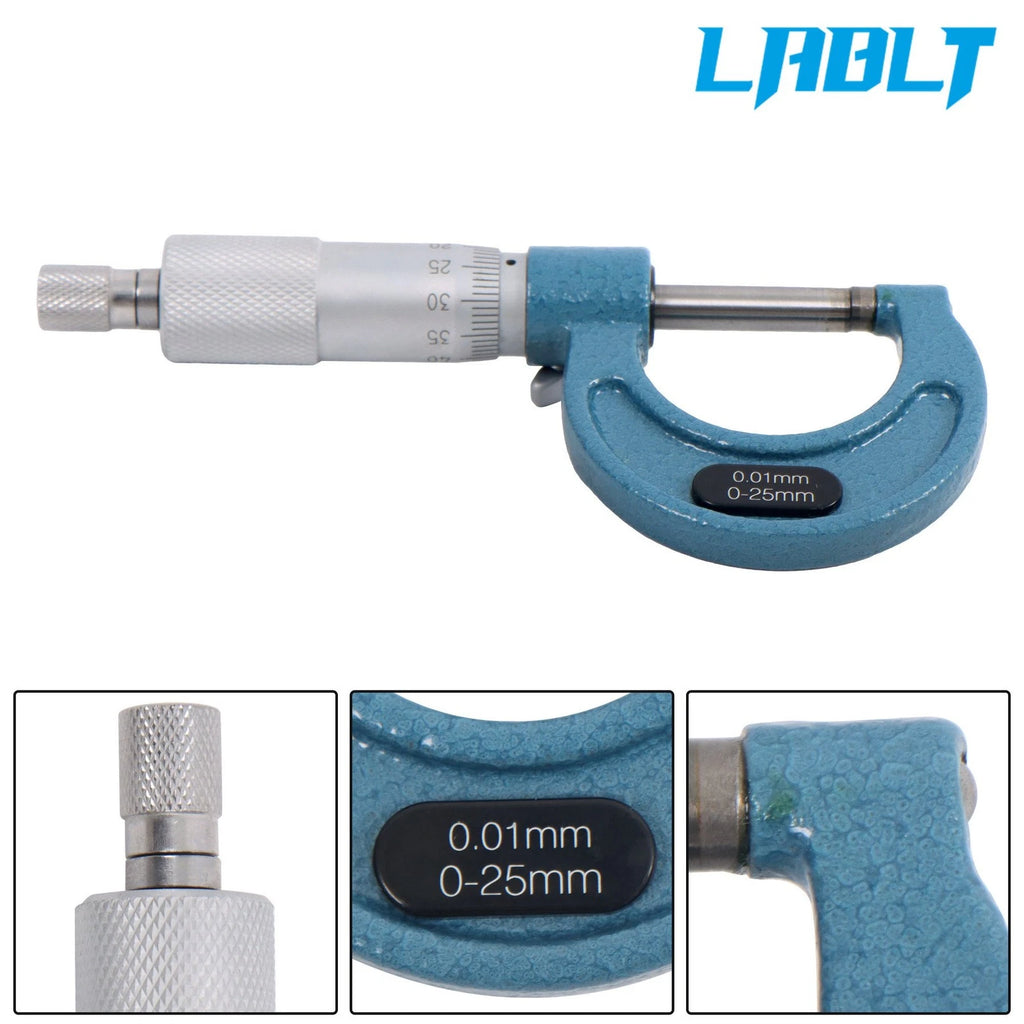 Outside Micrometer 0-1" for LABLT (0.0001" Graduation)