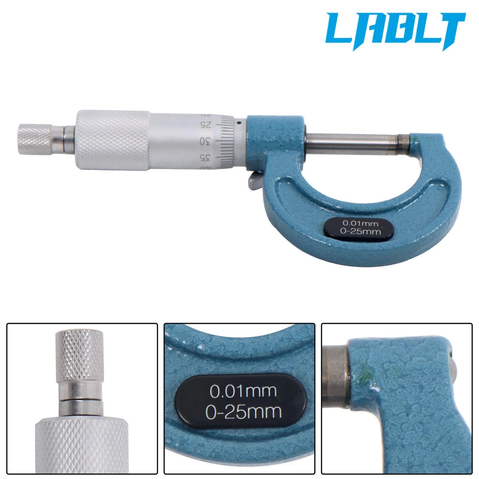 Outside Micrometer 0-1" for LABLT (0.0001" Graduation)