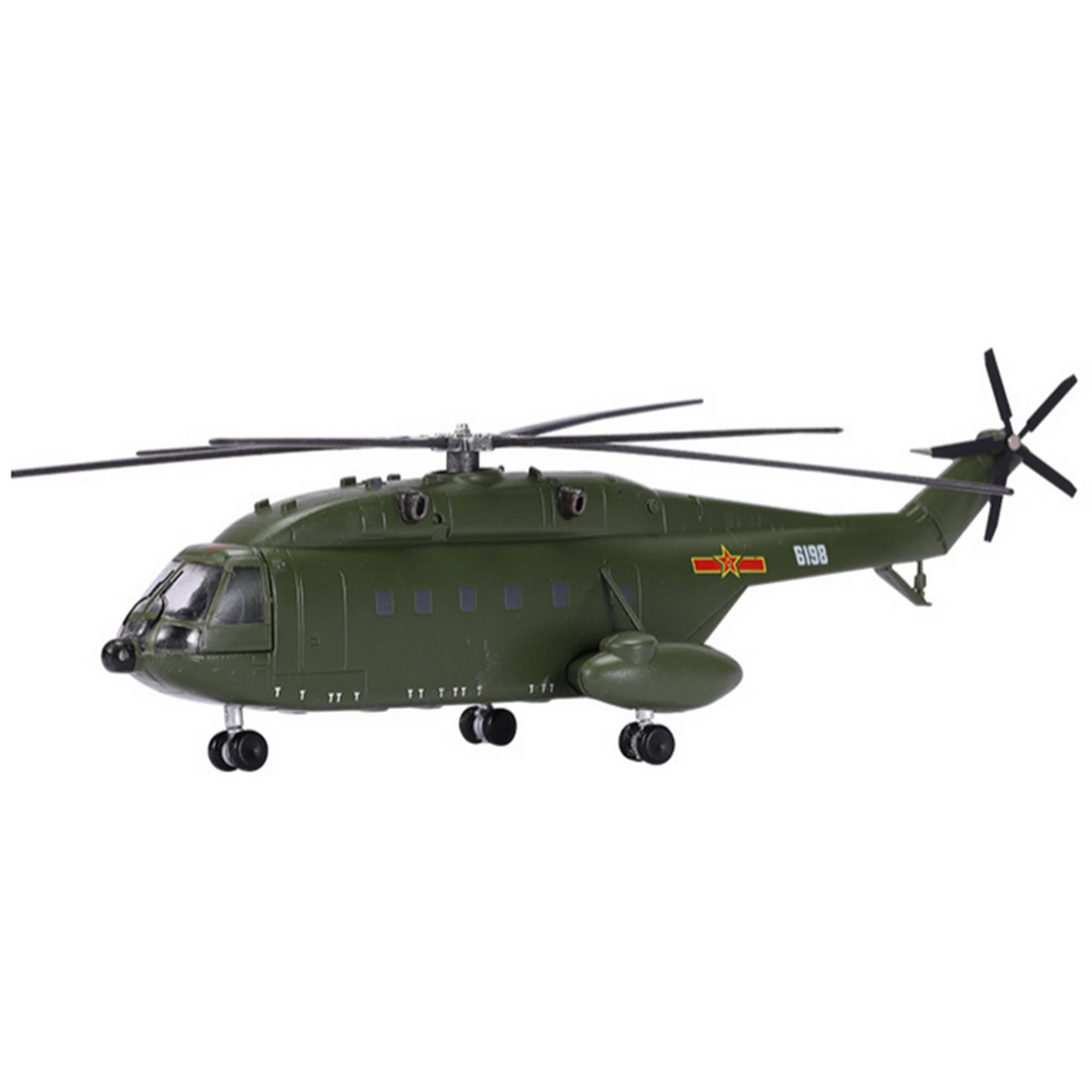 1:144 Scale Z-8 Helicopter Model Collection
