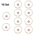 10X Carburetor Bowl Gasket Kit for Honda GC160 GC190 GCV160 GCV190 (2000–2023)