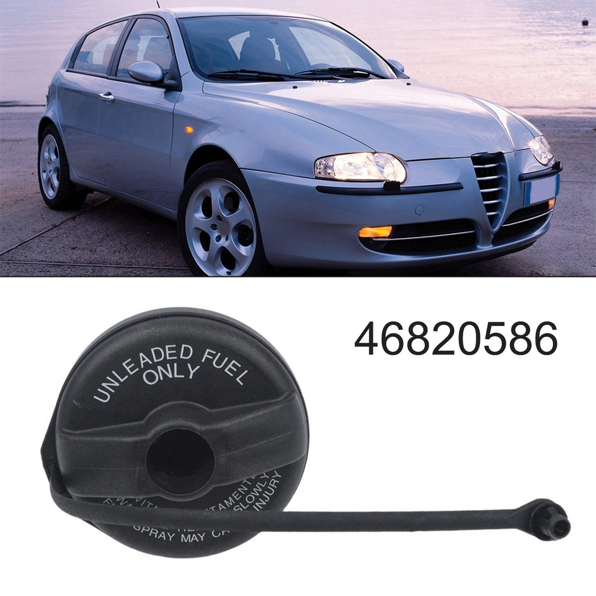 Fuel Cover for Alfa Romeo Fiat Models (Replacement)