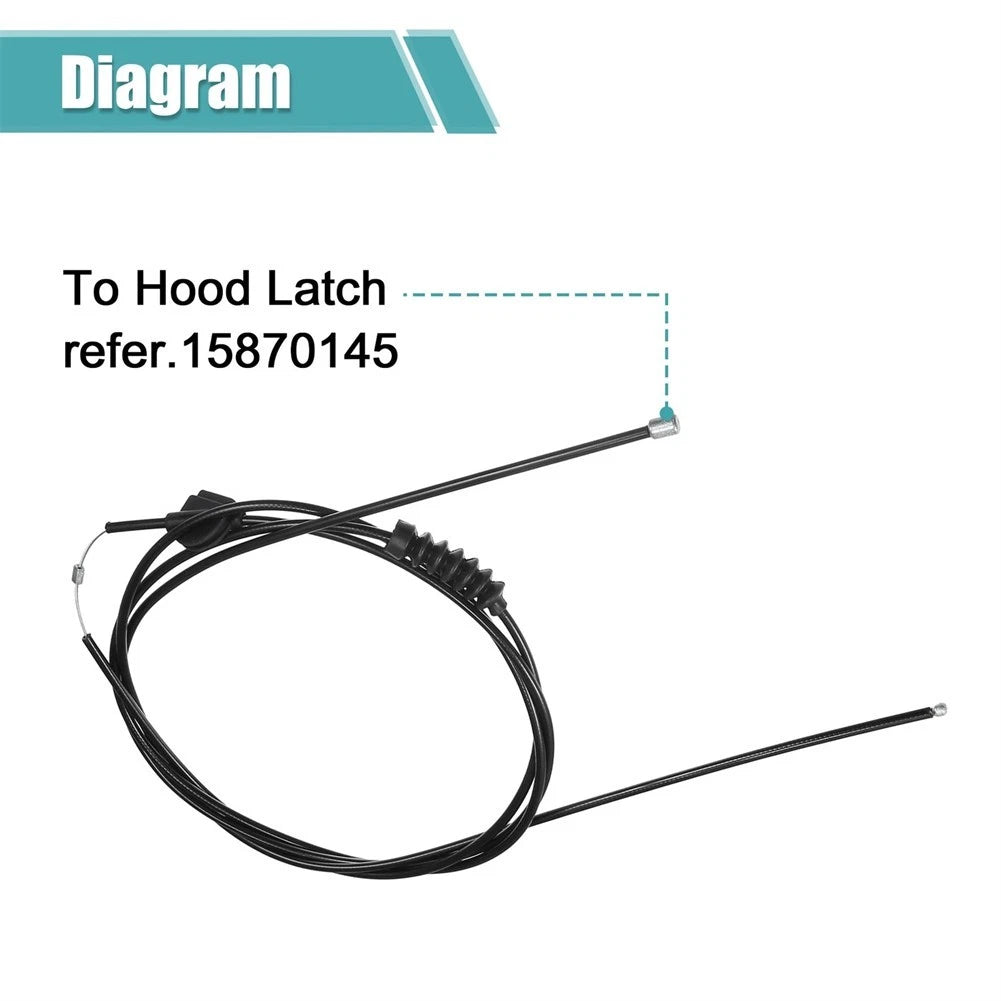 Hood Latch Release Cable for Volvo XC60 (2010–2016)