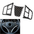 3X Steering Wheel Cover Trim for BMW 3 Series E90 E91 E92 E93 E95 (2005–2012)