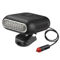 Compact 12 Volt Car Heater Defogger for Front Windshield with Adjustable Angle