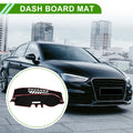 Dashboard Cover Mat for Audi A3 (2014–2020) Sun Protector Black Red