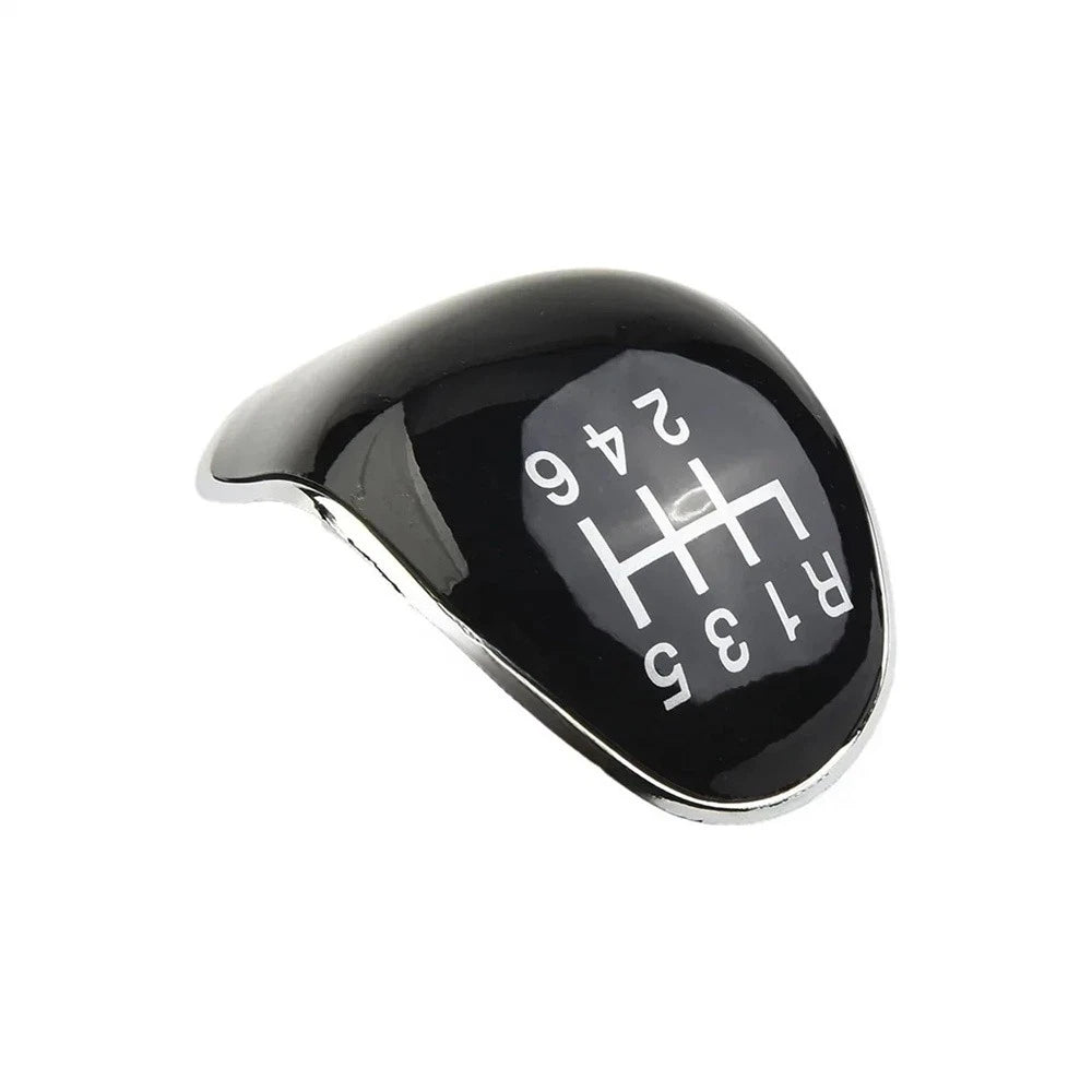 6 Speed Gear Stick Shift Knob Cap Cover Insert Black Fit for Ford Focus Fiesta