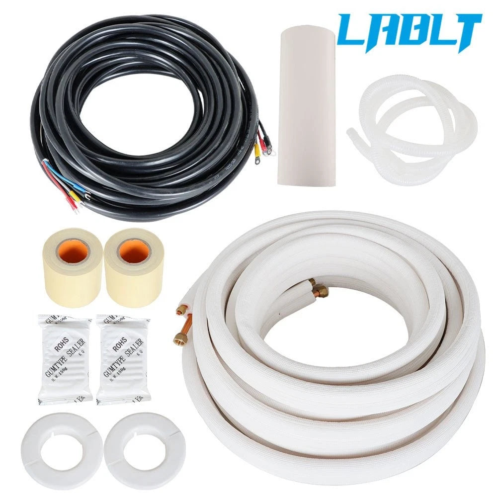 Install Kit for Mini Split Heat Pump Systems (1/4In - 1/2In Dia, 50 Ft)