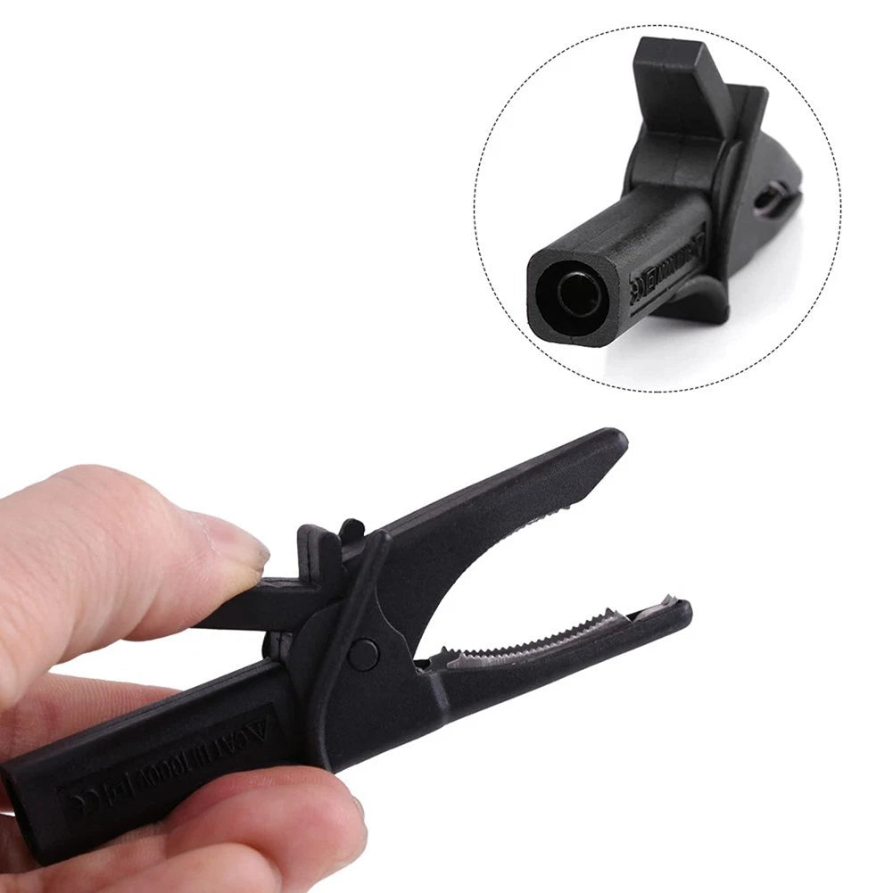 2X Insulated Crocodile Clips for Reliable Connection Tools