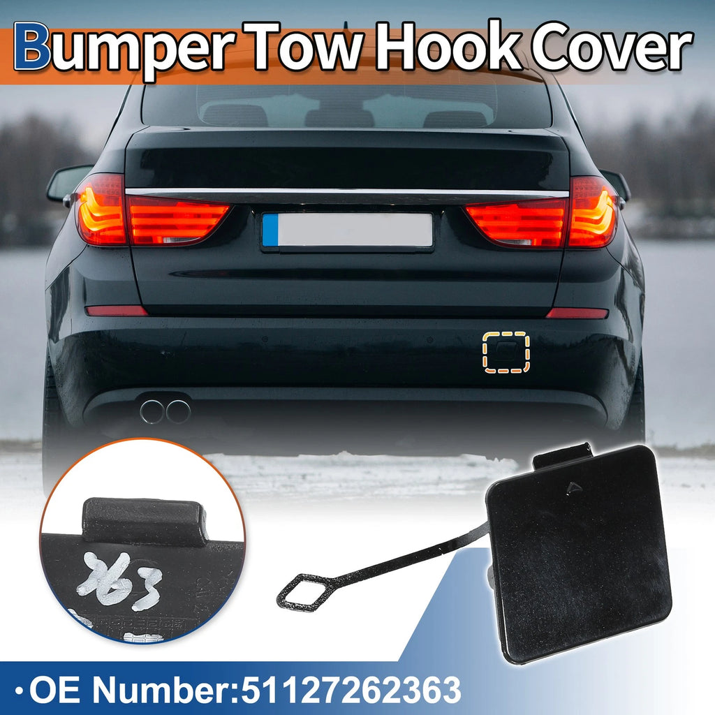 Rear Tow Hook Cover Replacement for BMW 535i 550i GT (2010–2013)
