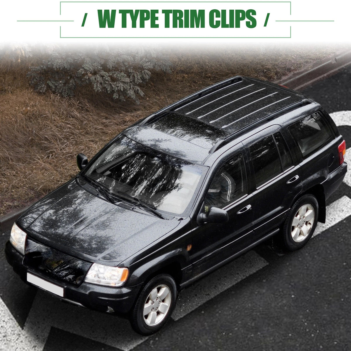 25 Pcs Trim Clips for Jeep Grand Cherokee (2012–2021) No. 68172491AA