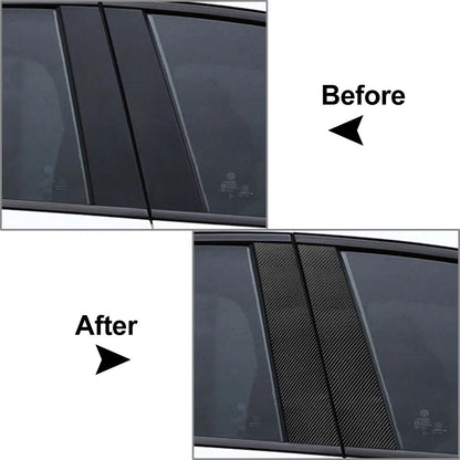 B Pillar Post Panel Window Cover Trim for Alfa Romeo Giulia (2017–2021)