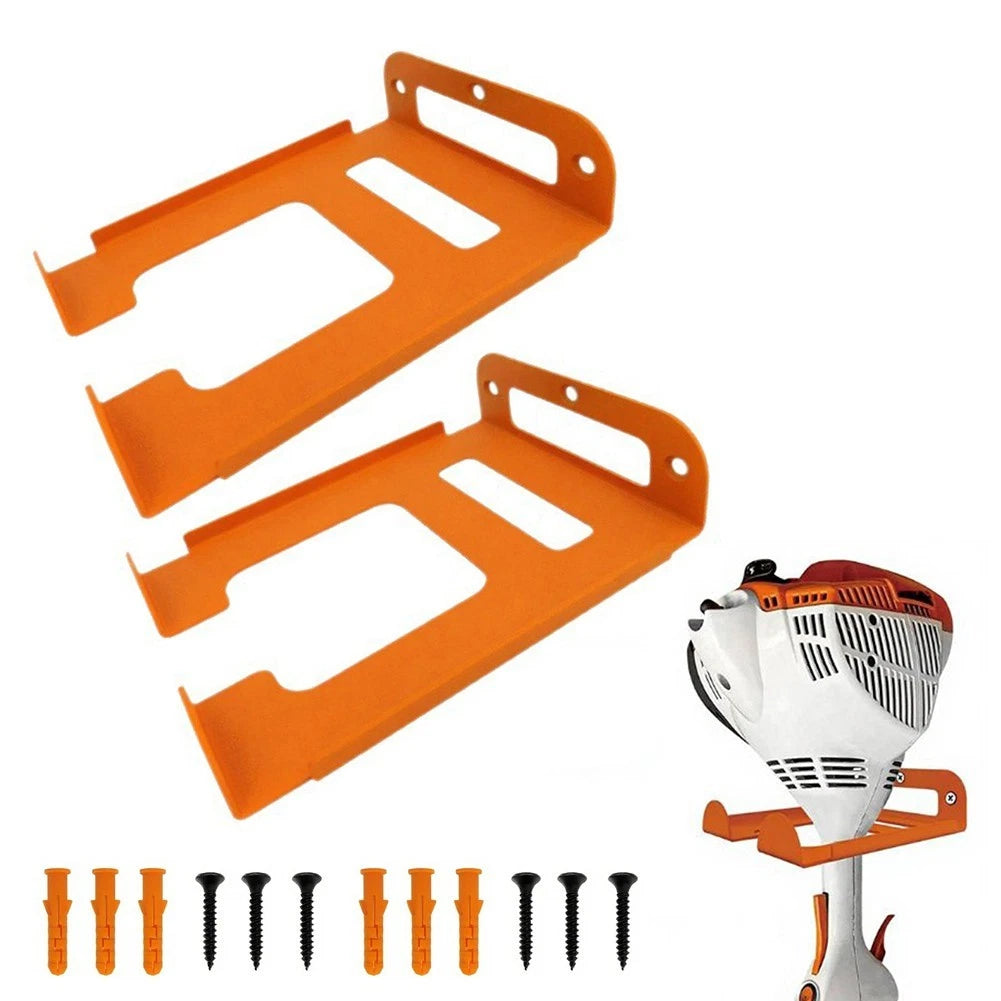 Heavy Duty Lawn Mower Wall Rack for Garden Tool Storage