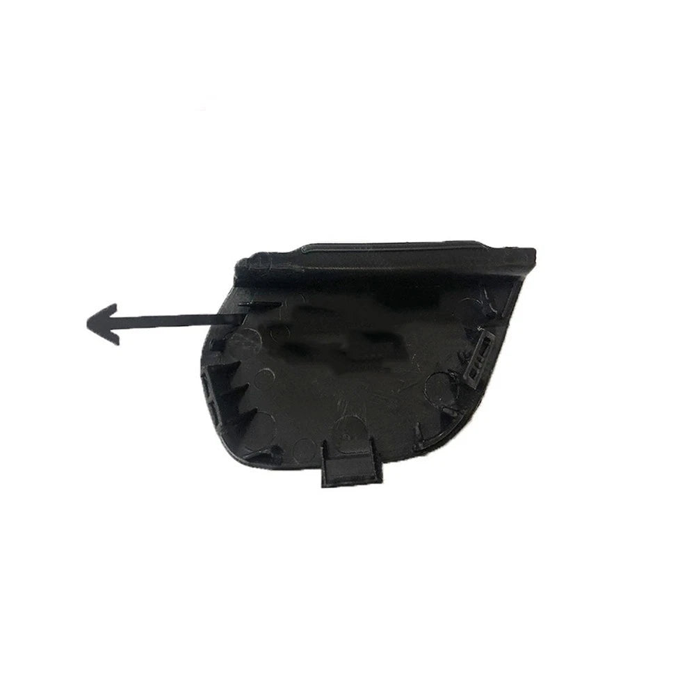 Front Bumper Tow Hook Covers for Toyota Prius C (2012–2019) - Black Plastic