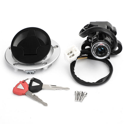 Ignition Switch Fuel Gas Cap Lock Set for Kawasaki Ninja 650 ZX14R (2012–2017)