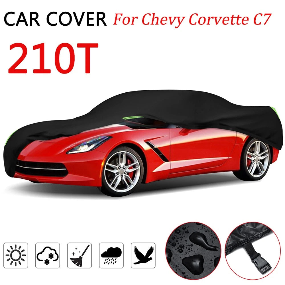 Custom Car Cover for Chevy Corvette C7 (2014–2019) Waterproof All Weather