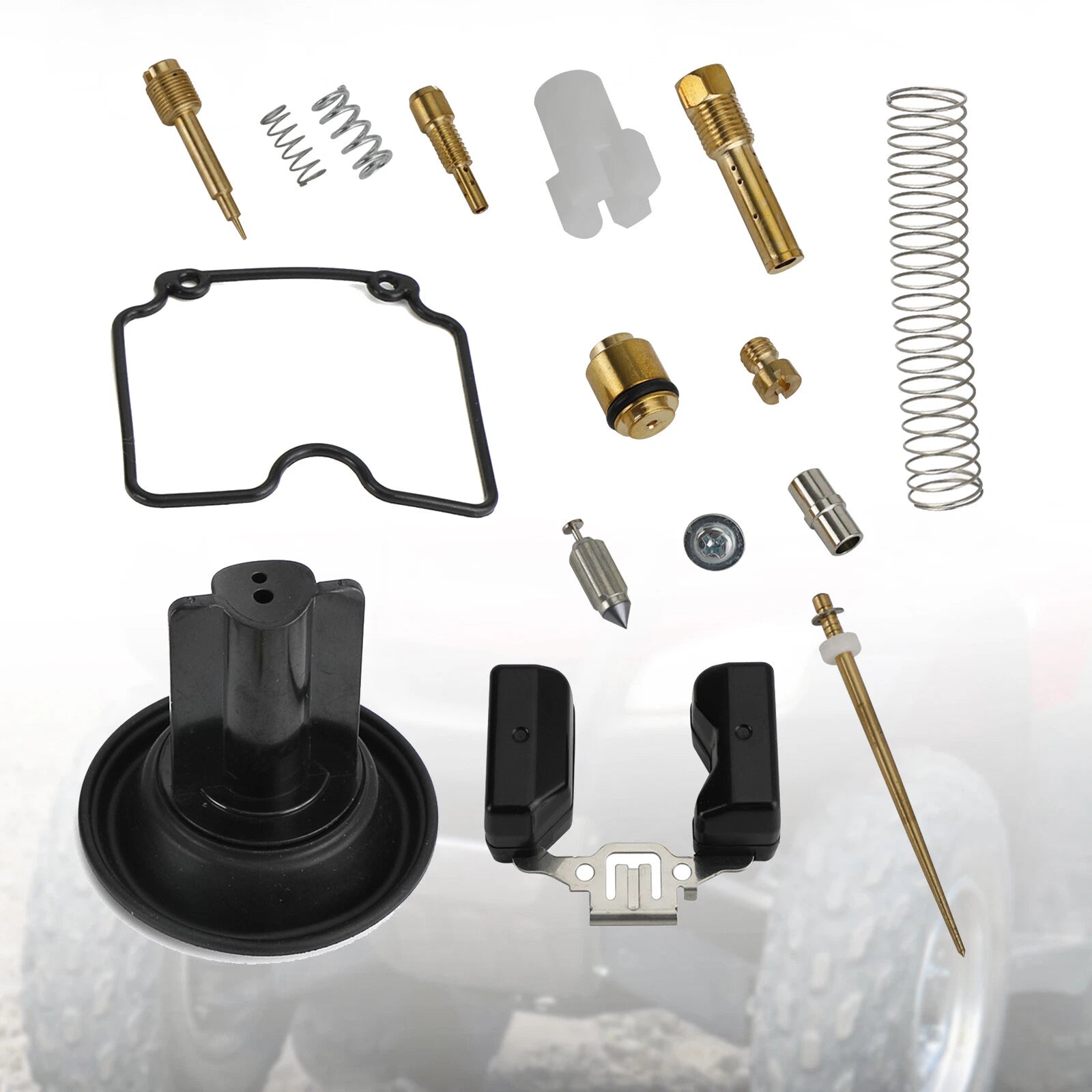Carburetor Rebuild Kit for 250cc ATV ATV250 EN250 GP200 GP250 MV30 T9 (No Year)
