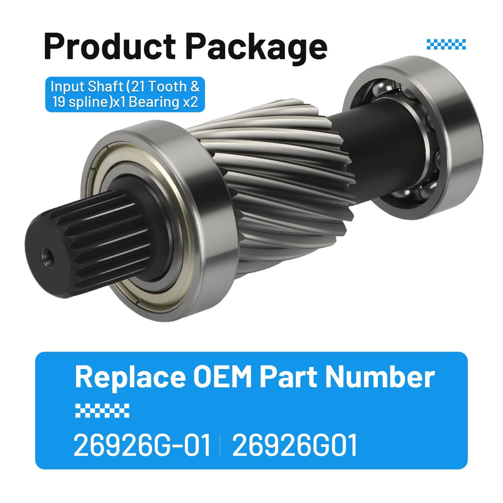 EZGO TXT Input Shaft Kit for Electric Golf Cart (2000–2023)