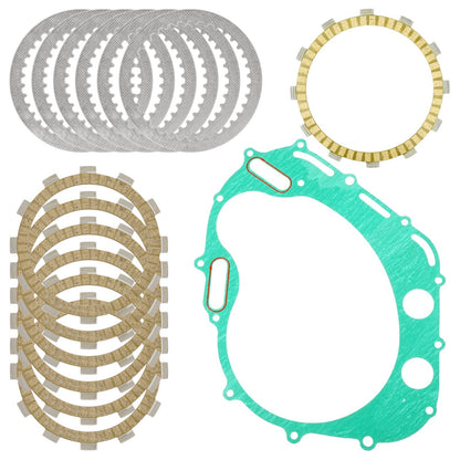 Clutch Friction Plates and Cover Gasket for Suzuki SV650 (1999–2002)