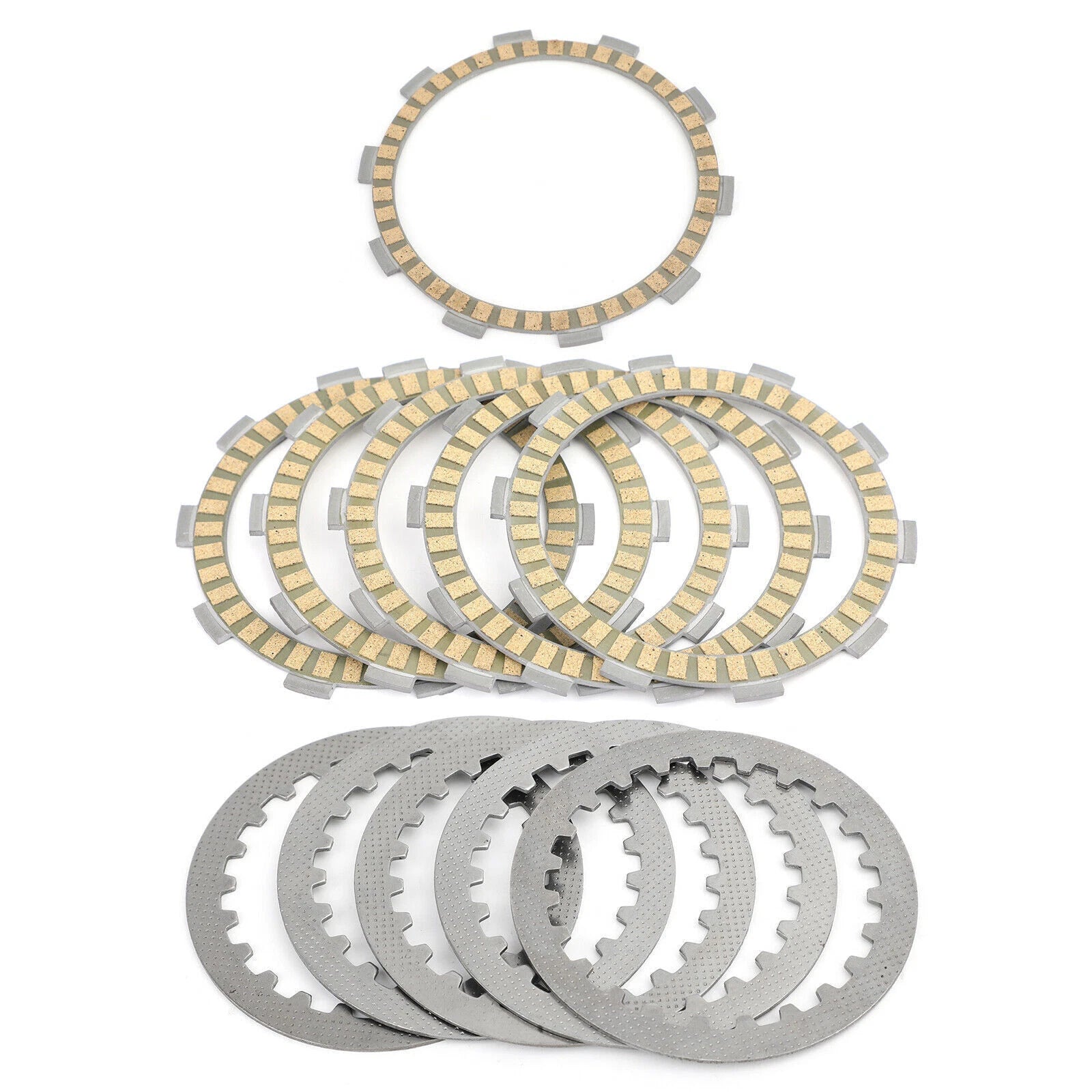 Clutch Kit Steel & Friction Plates for Yamaha FZR250 FZR250R FZX250 (1987–1994)