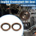 2 Piece Engine Rear Crankshaft Oil Seal Replacement for Toyota 4Runner (1984–2002)