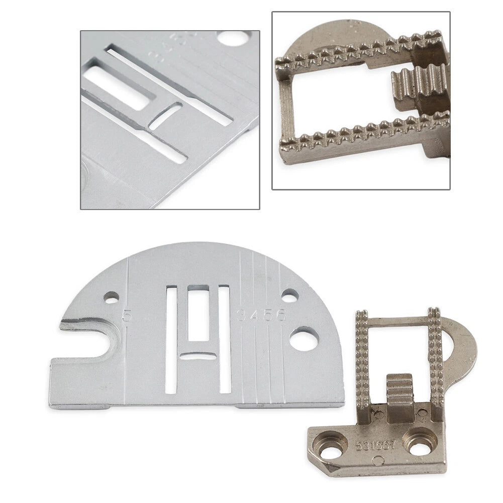 Needle Plate + Feed Dog for 1812 2303 3102 4325 6012 966 (974 2404 972 968)