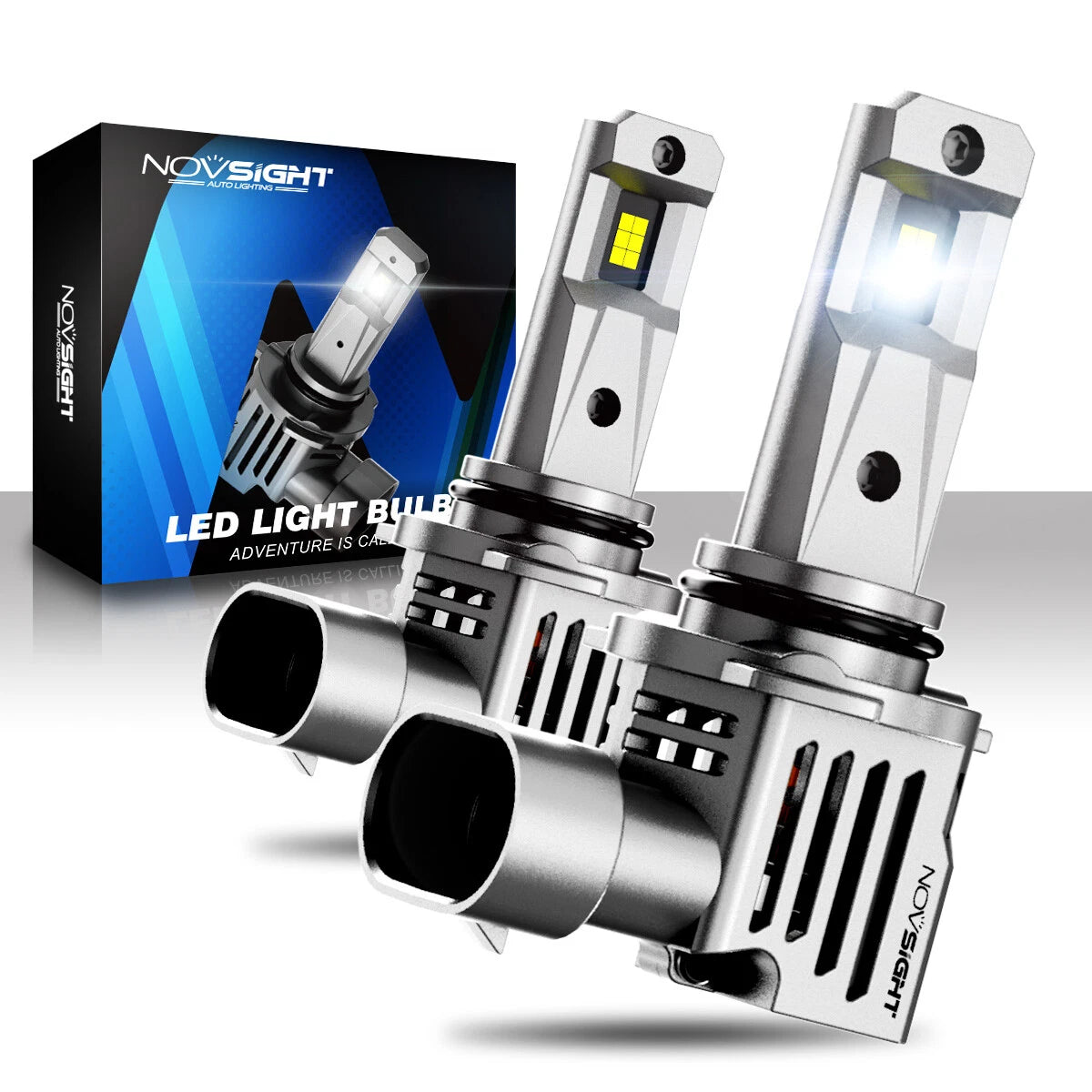 NOVSIGHT LED Headlight Combo Kit 9005 + H11 for