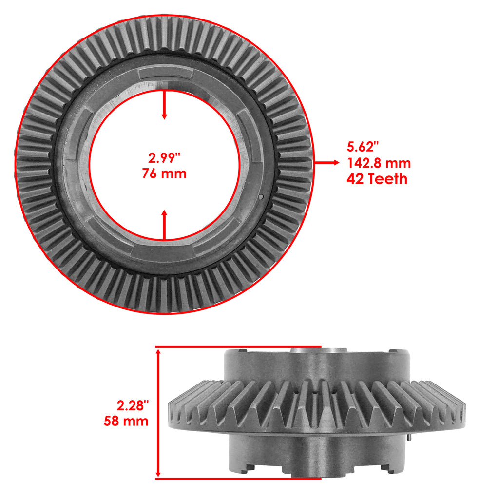 Front Differential Ring Pinion Gear Replacement for Polaris Sportsman 800 (2010–2014)
