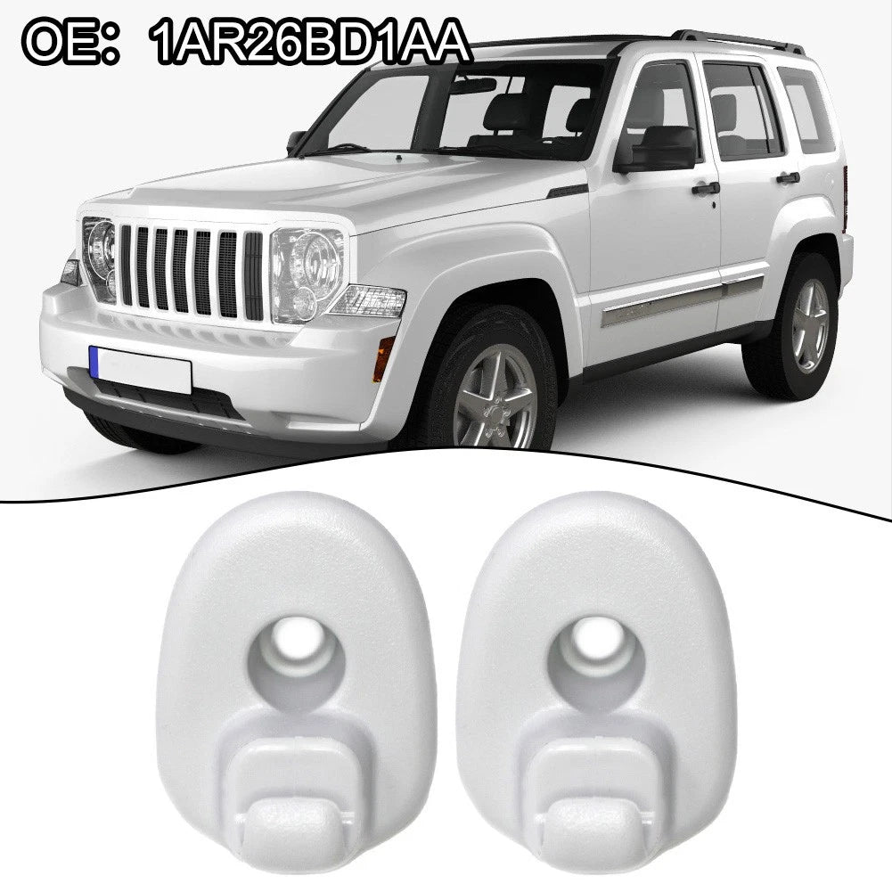 Sun Visor Clips 2PCS for Jeep Liberty & Dodge Nitro (2002–2012)