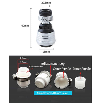 Water Saving Tap Aerator Nozzle Filter for Kitchen Cleaning