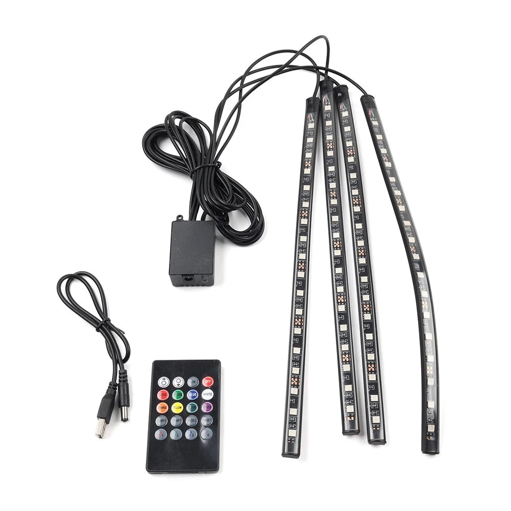 RGB Remote Control Floor Atmosphere Light for Universal Use